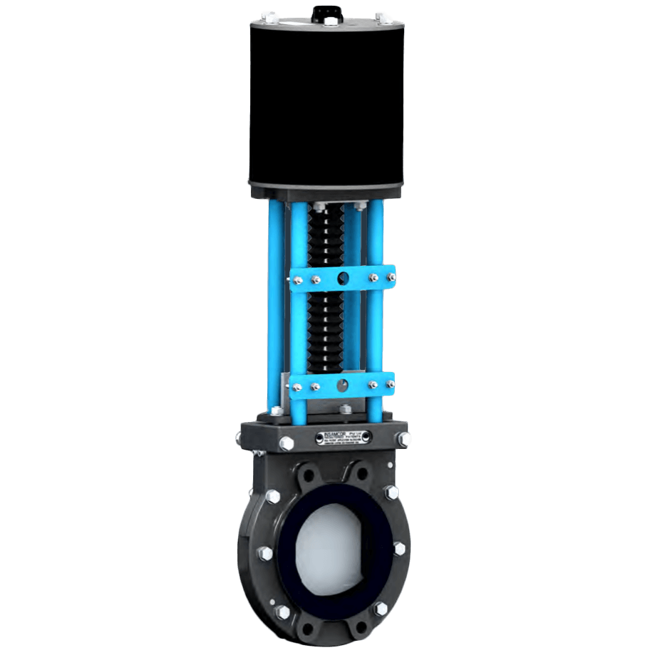 RF Valve Mono Flanged Large Bore Knife Gate Valve, INSAMCOR-MLB